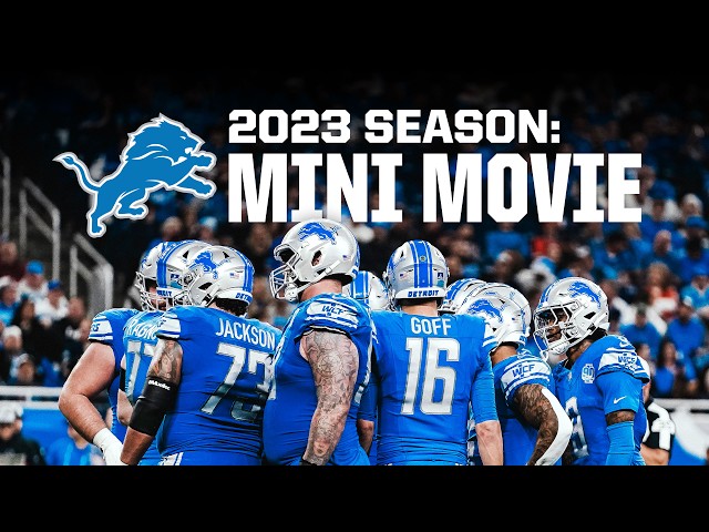 NFL Media presents: 2023 Detroit Lions Mini Movie 🎬