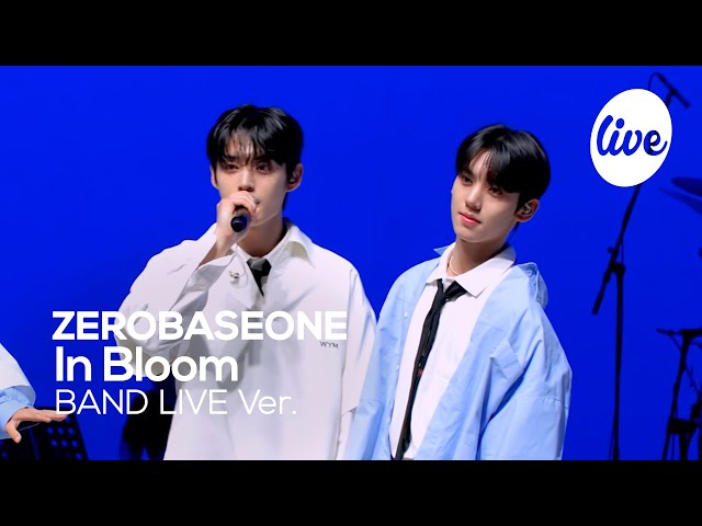 [4K] ZEROBASEONE - “In Bloom” Band LIVE Concert [it's Live] K-POP live music show