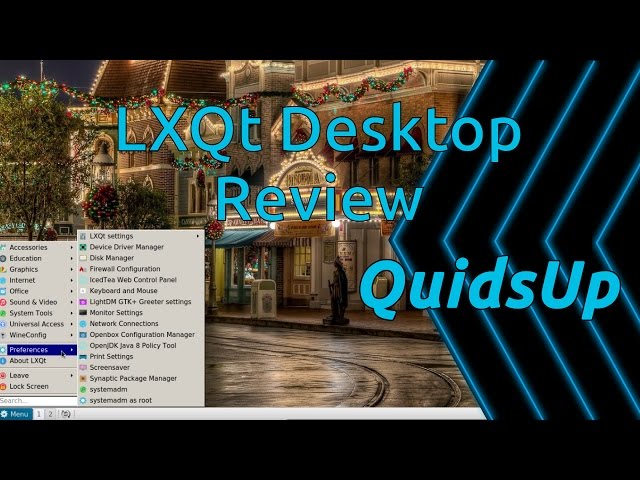 Desktop December - LXQt Desktop Environment