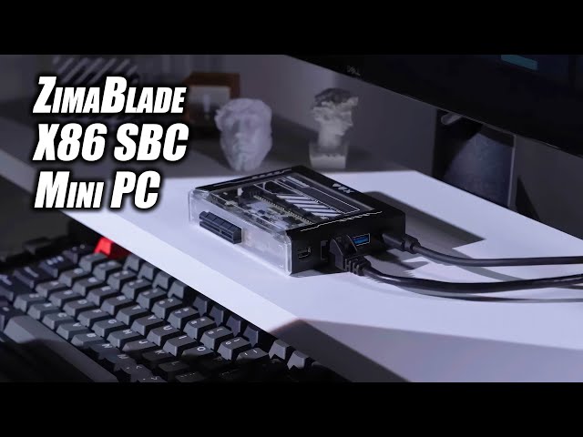 The Zimablade Is A Low-cost X86 SBC With A PCIe Slot & Retro Emu Support.