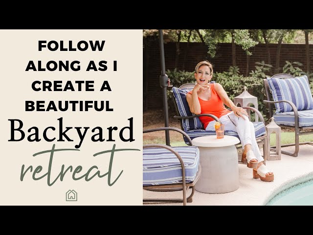 Backyard Design Updates on a Budget | Tour with Rebecca Robeson!