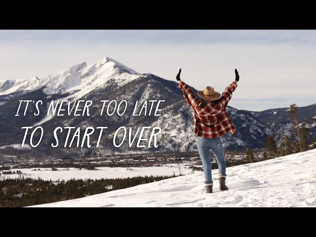 When You’re Feeling Lost - It's Never Too Late to Start Again