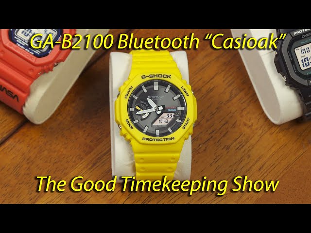 The Bluetooth G-Shock "Casioak" GA-B2100 In Depth Review and App Tutorial