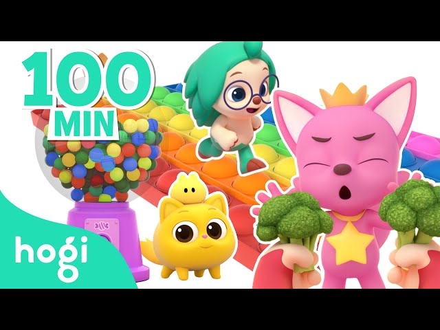 [BEST] Hogi's Popular Songs 2023 | Learn Colors & Sing Along | Compilation | Pinkfong & Hogi
