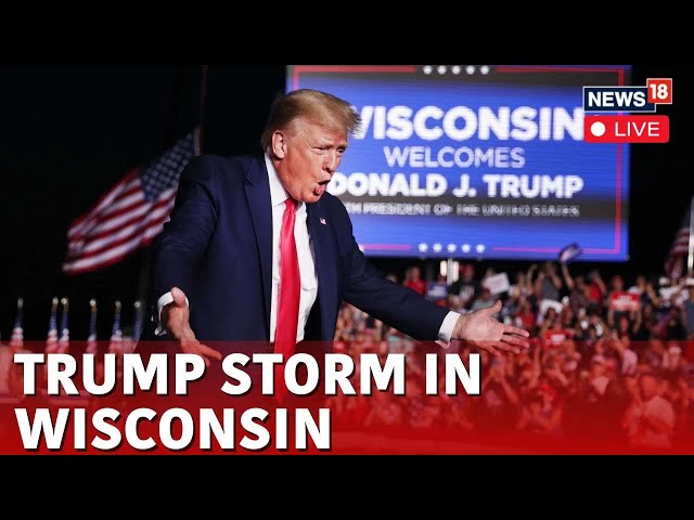 Donald Trump's Bid To Win Back Wisconsin | Trump On Economy, Immigration At Waukesha Live | N18L