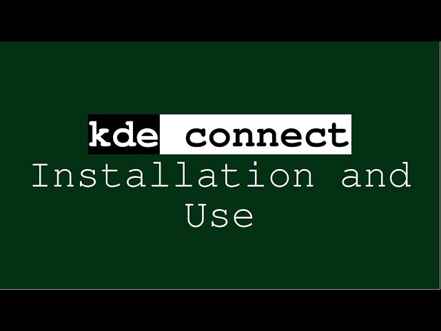How to install & transfer files wirelessly to laptop using kde connect in Linux | ubuntu 20.4 LTS |