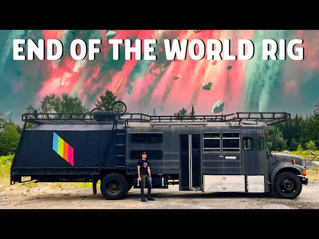 This Adventure Rig Has a Crane, a Shop, and May Survive the End of Times