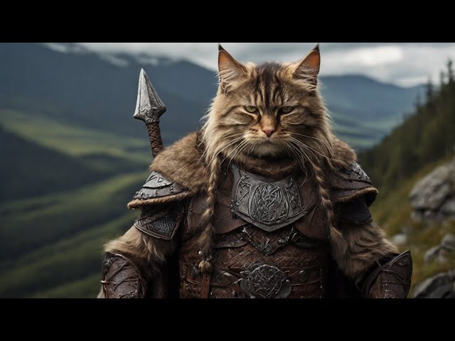 SKÅL! by Miracle Of Sound ft. Cats Vikings AI animation.