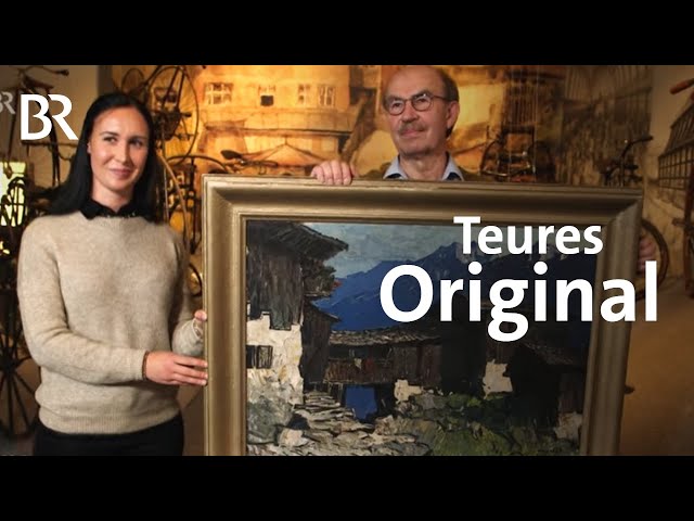 Hochpreisiges Gemälde: Bauernhof im Hochgebirge von Oskar Mulley | Kunst + Krempel | BR