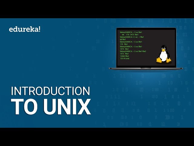 Introduction to UNIX | UNIX Tutorial for Beginners | UNIX Training | Edureka