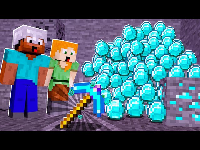 Mining Diamonds with Fortune Level 9,999,999 PICKAXE (MAX LEVEL)