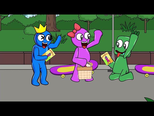 Sad Story Rainbow Friends VS MOSUITO - Sad Origin Story of Blue and Green -Rainbow Friends Animation