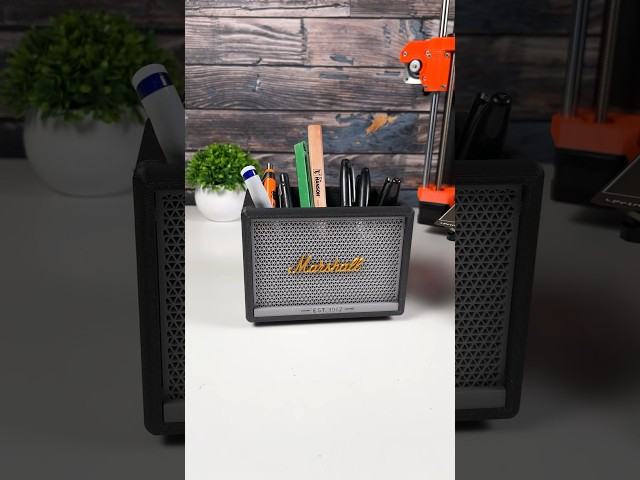 Marshall Pencil Holder | 3D Printing Ideas