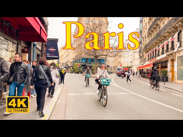 Paris, France🇫🇷 -Paris Spring 2023 - 4K HDR Walking Tour | Paris 4K | A Walk In Paris
