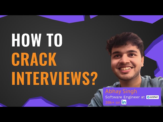 How to Crack Interviews? | MAANG & Product Company Placement Preparation | Coding Ninjas