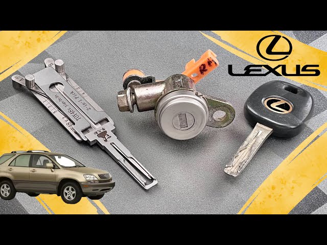 [1557] Lexus RX300 Door Lock Picked