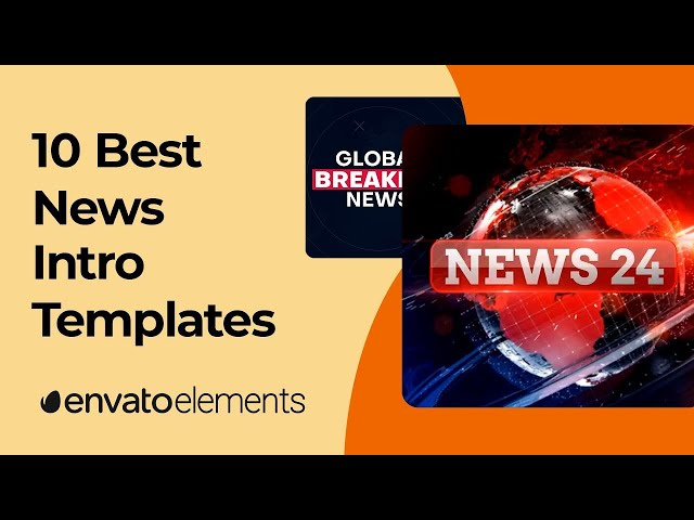 10 Best News Intro Templates