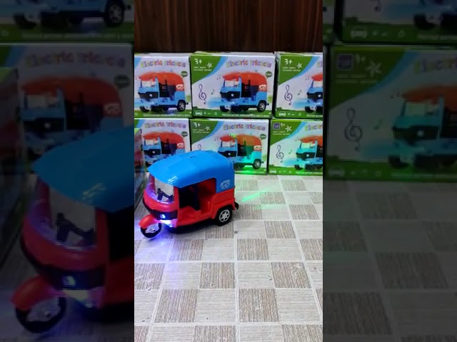 Rickshaw auto LED lights toy | Rohail Mart