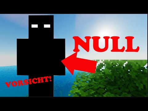 Minecraft NULL | Die GRÖßTE Minecraft Mythe?!