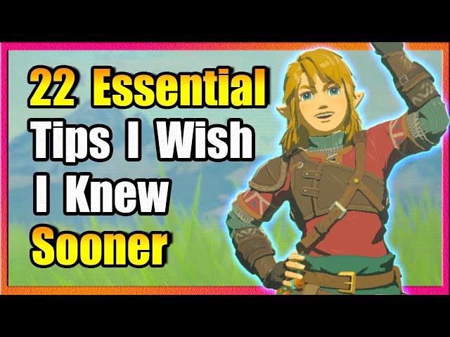 Ultimate Beginner's Guide to Zelda TotK