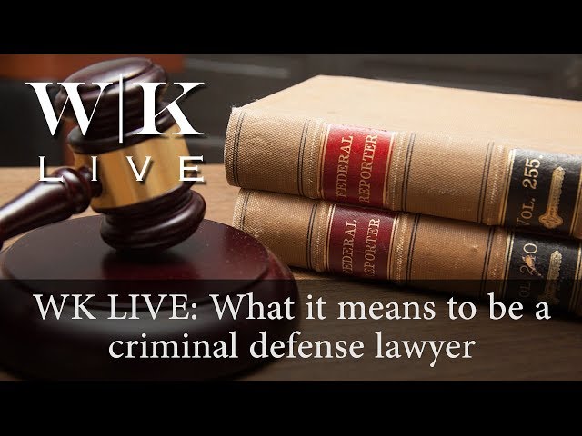 How important is the role of a criminal defense lawyer?