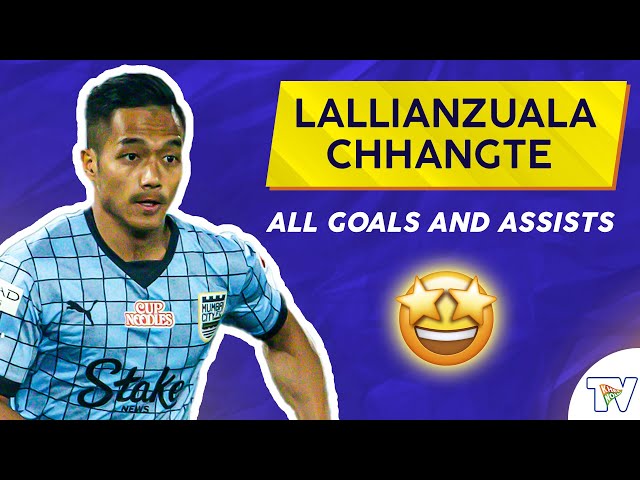 ISL 2022-23 All Goals & Assists: Lallianzuala Chhangte | Best Indian Footballer in #ISL?