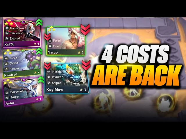 Reroll = KILLED and 4 Costs are BACK? | TFT Patch Review 14.7