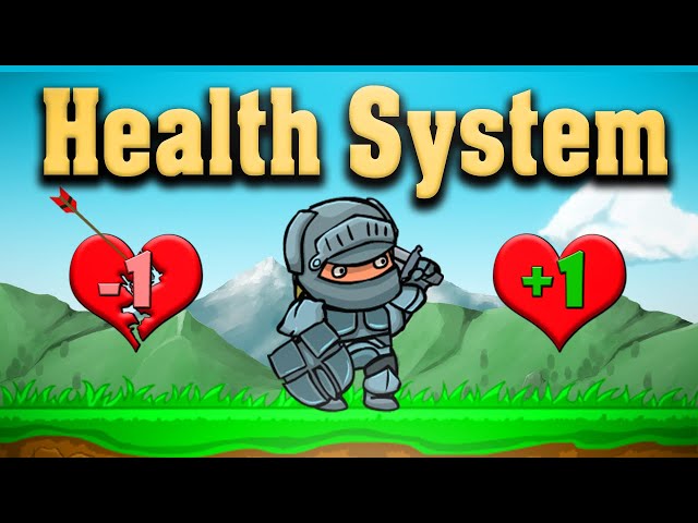 How to Make A Simple HEALTH SYSTEM in Unity