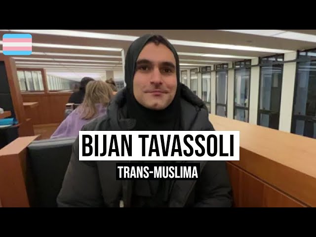 18.11.2022 HU #Berlin Iranische Trans-Muslima Bijan #Tavassoli für Inklusion an Universität #Hamburg