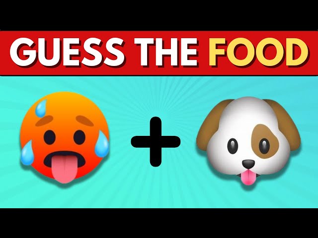 Guess The Food By Emoji 🍔🍕🍹 | Food and Drink by Emoji Quiz