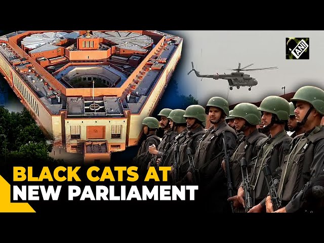 NSG commandos showcase their prowess at New Parliament, Black Cats, choppers in action