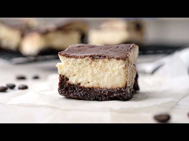 Keto Recipe - Mocha Cheesecake Bars