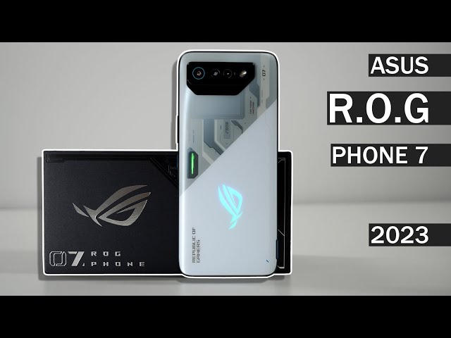 Unboxing Insanely Powerful Asus ROG Phone 7 (2023) Snapdragon 8 Gen 2 @ASUSROGUK