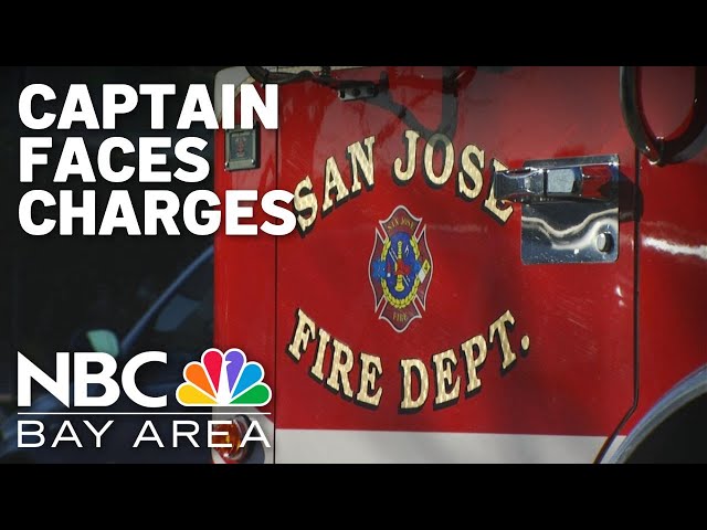 San Jose Fire Department captain charged with attempted lewd acts on child
