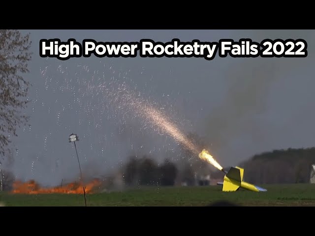 High Power Rocketry FAIL COMPILATION (CATO, Shred, Chuffs and More) 2022 Edition | Part 1