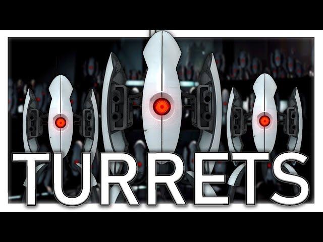 The Ruthless Killing Machines of Aperture | Sentry Turrets | FULL Portal Lore