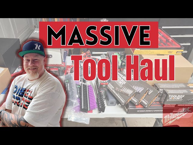 Massive Tool Haul