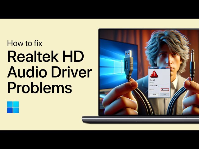 Windows 11 - How To Fix Realtek High Definition Audio Driver Issues