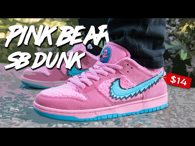 Pink Bear Grateful Dead SB Dunk : The Greatest Sneaker Never Made