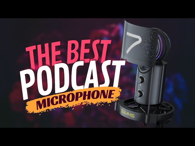 BEST PODCAST MICROPHONE 2023 | BEST BUDGET PODCAST MICROPHONE 7RYMS AU02-K1 Review