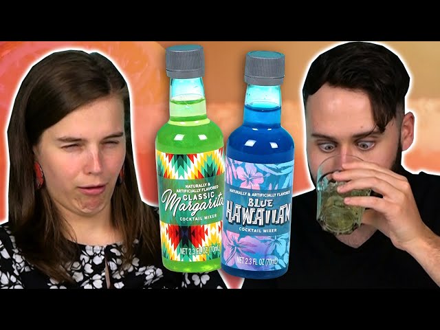 Irish People Try Alcohol Cocktail Mixes
