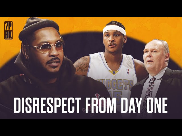Carmelo Anthony on Why The Disrespect from George Karl Must STOP