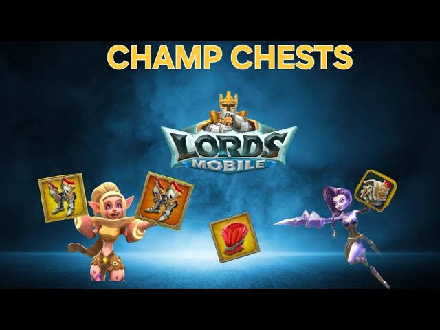GETTING CLOSER TO MYTHIC CHAMPION STRIDE/3.7K CHAMP CHESTS/LORDS MOBILE