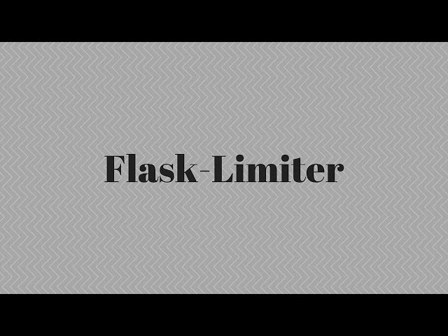 How to Rate Limit Routes in Flask Using Flask-Limiter