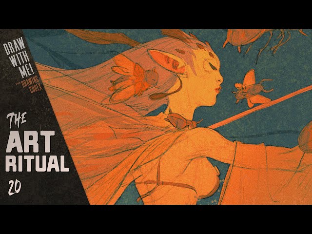 Art Ritual 20: Fairy Queen (Real Time Tutorial In Procreate)