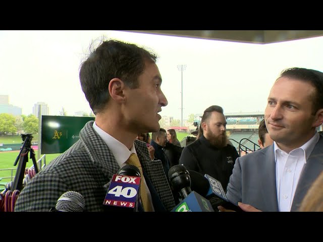Full Interview: A's President Dave Kaval on temporary move to Sacramento