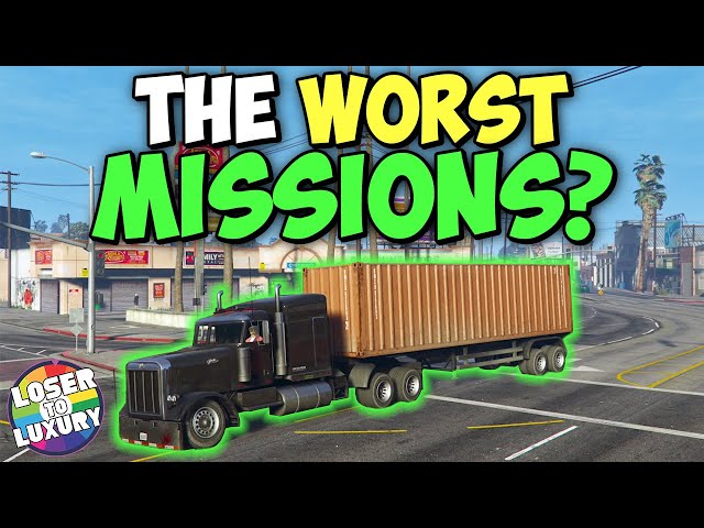 These Missions Are TERRIBLE in GTA 5 Online and it's MIND BLOWING | GTA Online Loser to Luxury EP 73