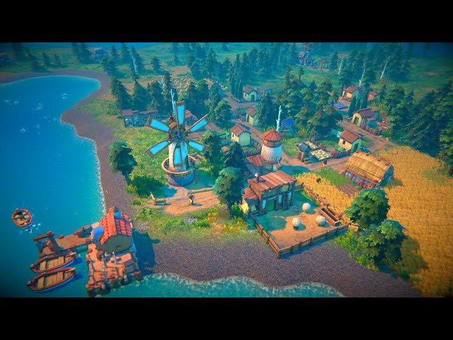 Fabledom | Medieval 'Banished' Like City Builder with Army Building in 'Foundation' Building Style
