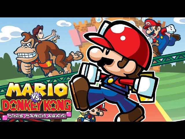 Mario vs Donkey Kong: Mini's March Again - Full Game Walkthrough