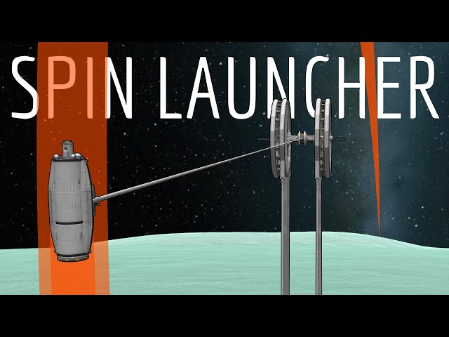 Engineering a spin launcher for Ortus City | KSP 1.11.2
